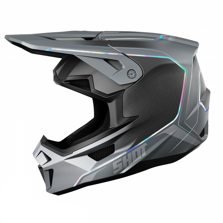 Product Image for Shot Lite Challenger Crosshjälm Holographic Matt
