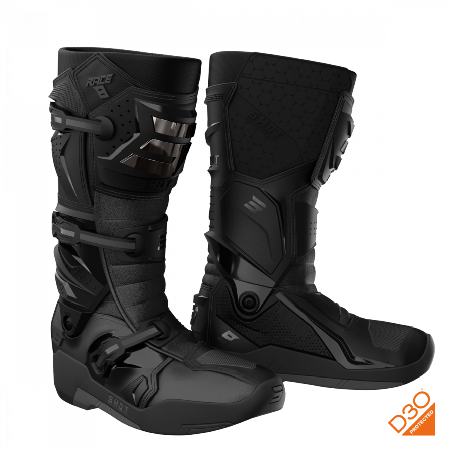 Product Image for Shot Race 8 Crosstövlar Svart Krom