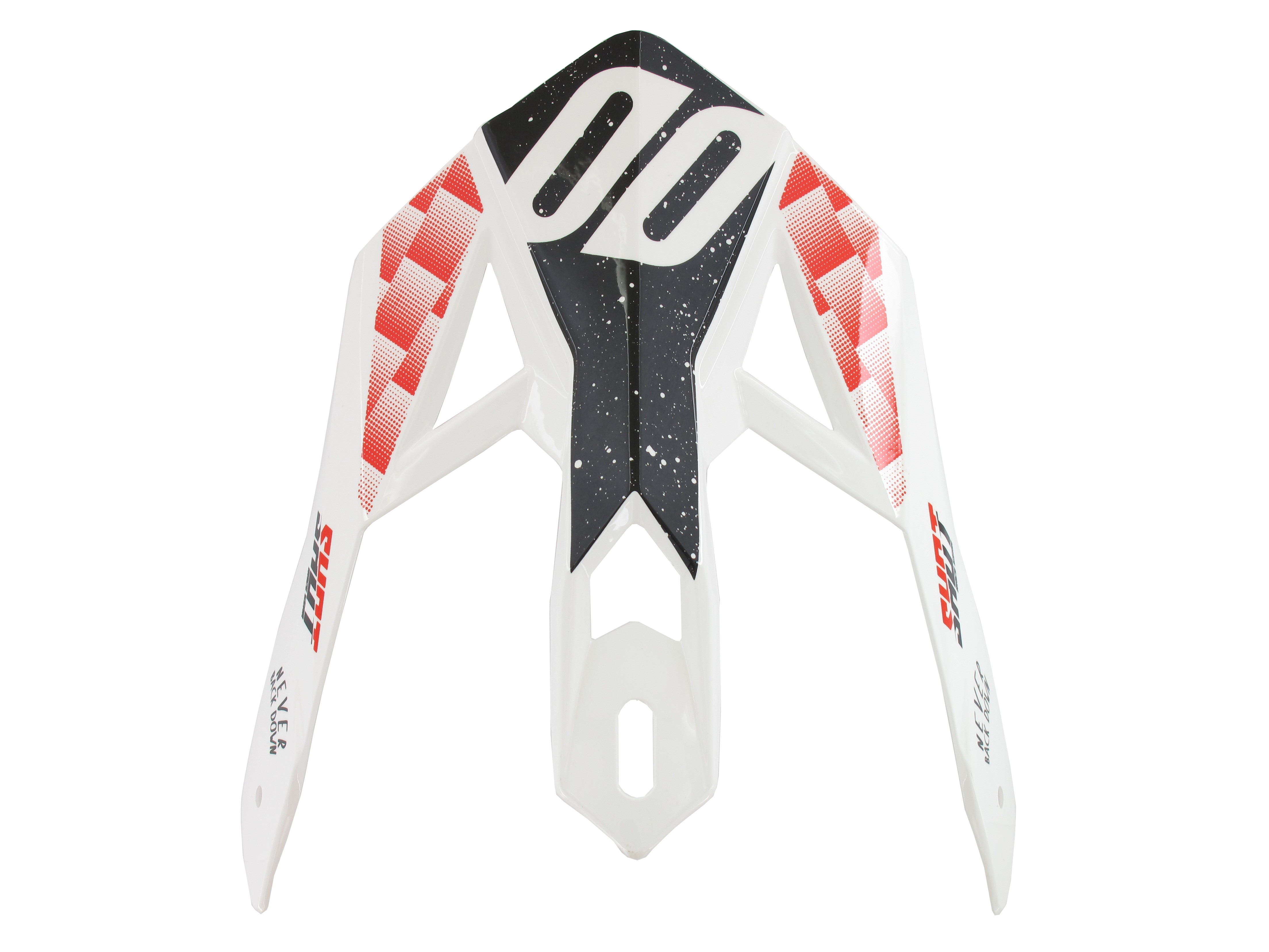 Product Image for Shot Skärm Lite Rush Black Red Glossy 2020