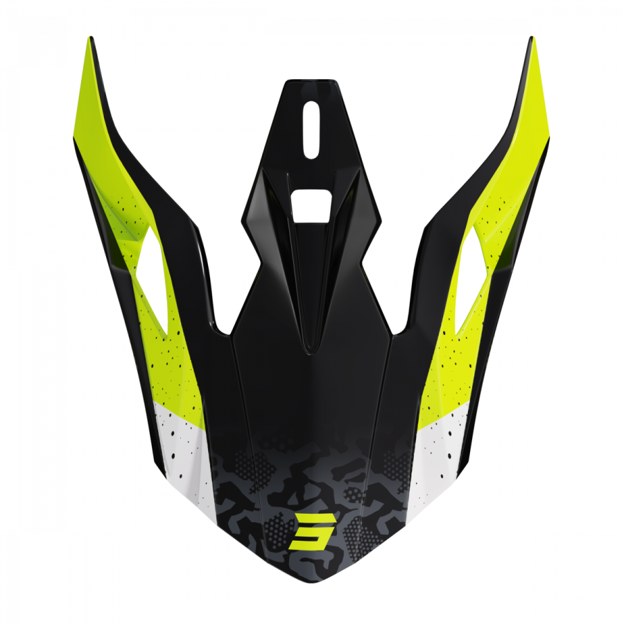 Product Image for Shot Skärm Pulse Airfit Svart Vit Neongul Glansig