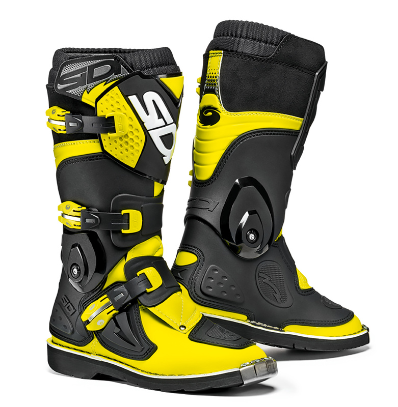 Product Image for Crosstövlar Sidi Flame Junior Svart Gul