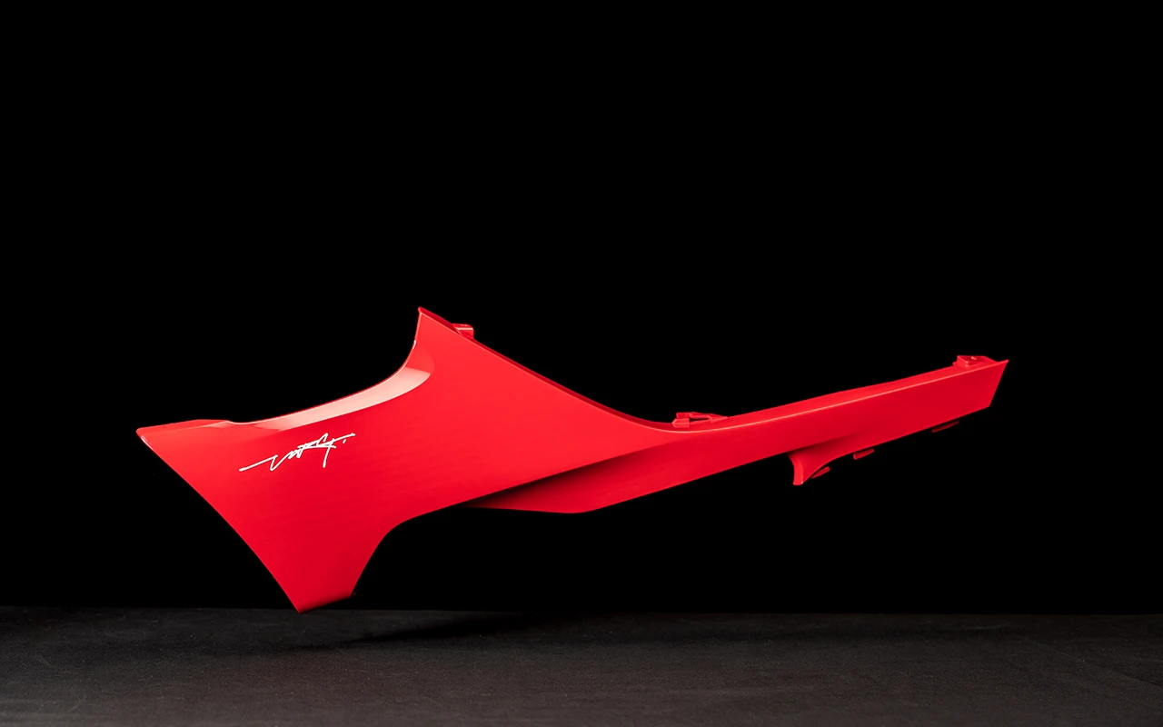 Product Image for Stark Front Spoiler Left Stark Red