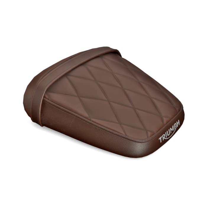 Product Image for Triumph Quilted Passagerarsadel Brun