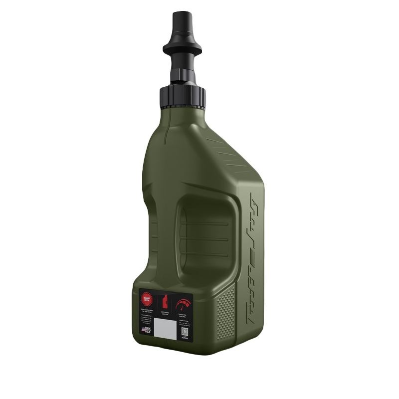 Product Image for Tuff Jug Snabbtank 10L Skogsgrön, Ripper kork svart