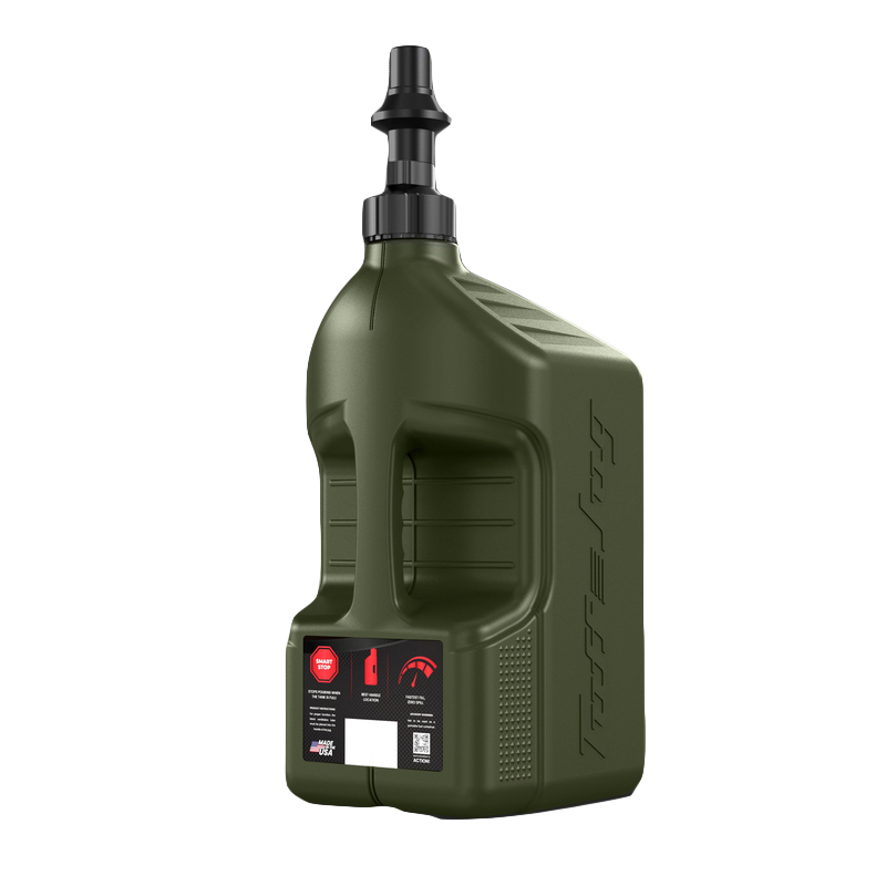 Product Image for Tuff Jug Snabbtank 20L Skogsgrön, Ripper kork svart