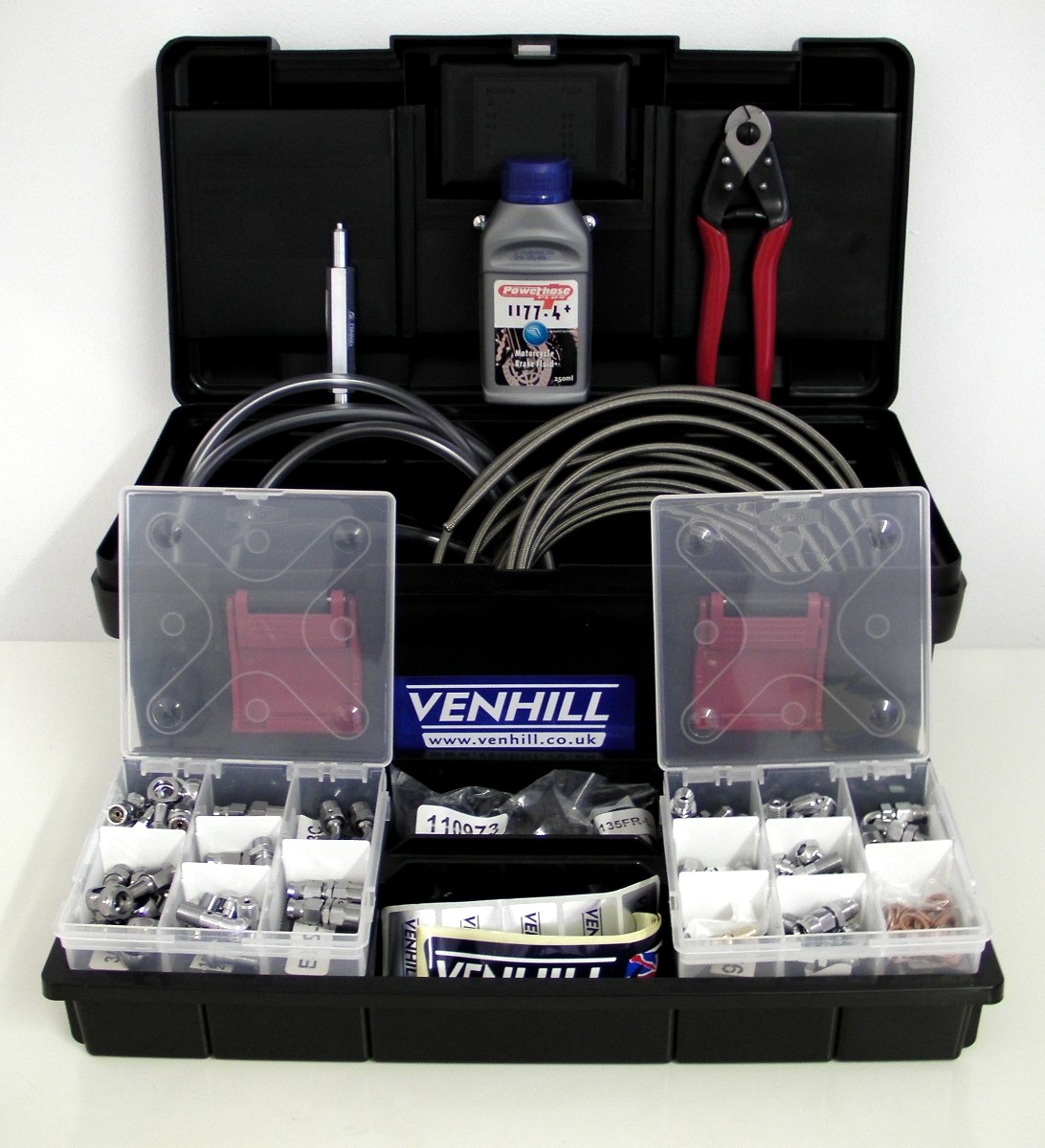 Product Image for Venhill Venhill Powerhose Verkstads Kit Chrome