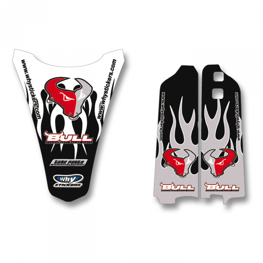 Product Image for Why Stickers Bull Sponsor