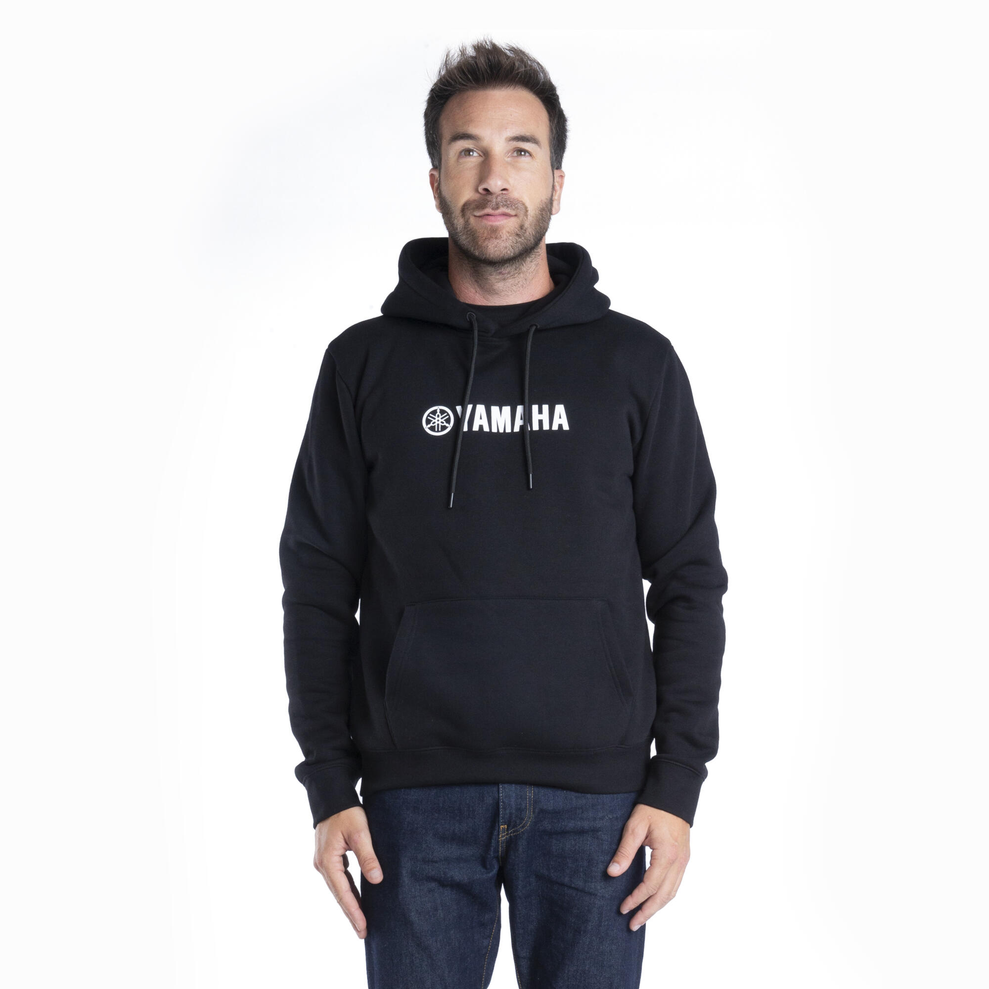 Product Image for Yamaha Paddock Blue Essentials Unisex Huvtröja Svart