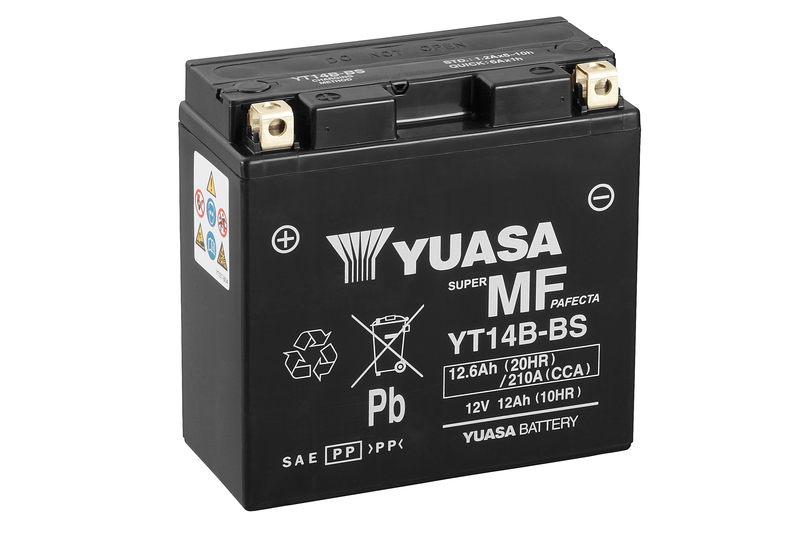Product Image for Yuasa YT14B AGM MC-batteri